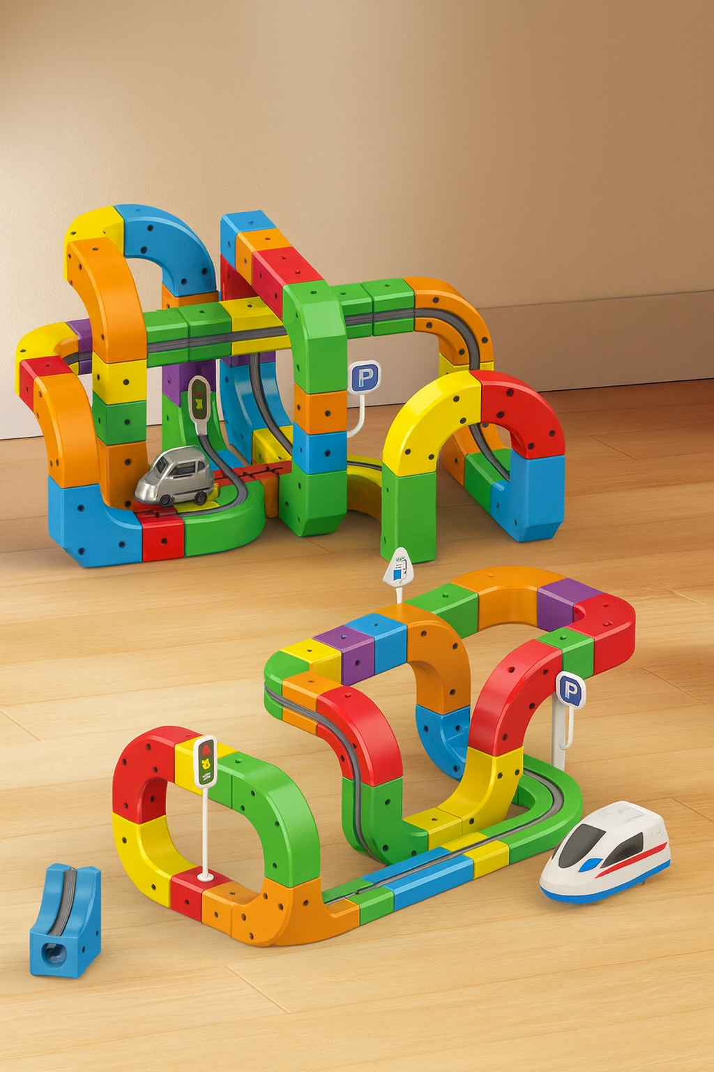 Magnetic Maze Train Adventure