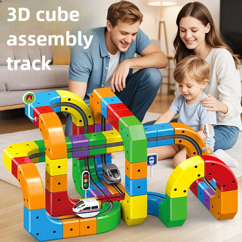 Magnetic Maze Train Adventure